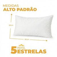 CloudPillow™ Travesseiro Premium Pluma de Ganso - Conforto de Hotel 5 Estrelas