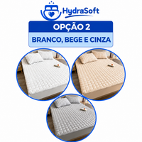 Hydra Soft™ [COMPRE 1, LEVE 3] - Jogo de Cama Impermeável Premium – Capa + 2 Fronhas