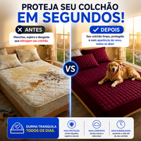 Hydra Soft™ [COMPRE 1, LEVE 3] - Jogo de Cama Impermeável Premium – Capa + 2 Fronhas