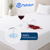 Hydra Soft™ [COMPRE 1, LEVE 3] - Jogo de Cama Impermeável Premium – Capa + 2 Fronhas