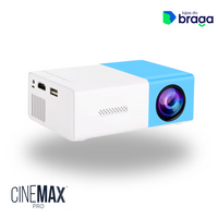 CineFlix HD™ Projetor Portátil + BRINDE Tela 200 Polegadas —Transforme Sua Casa em um Cinema