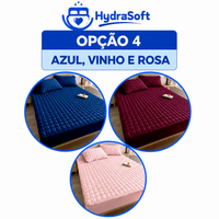 Hydra Soft™ [COMPRE 1, LEVE 3] - Jogo de Cama Impermeável Premium – Capa + 2 Fronhas