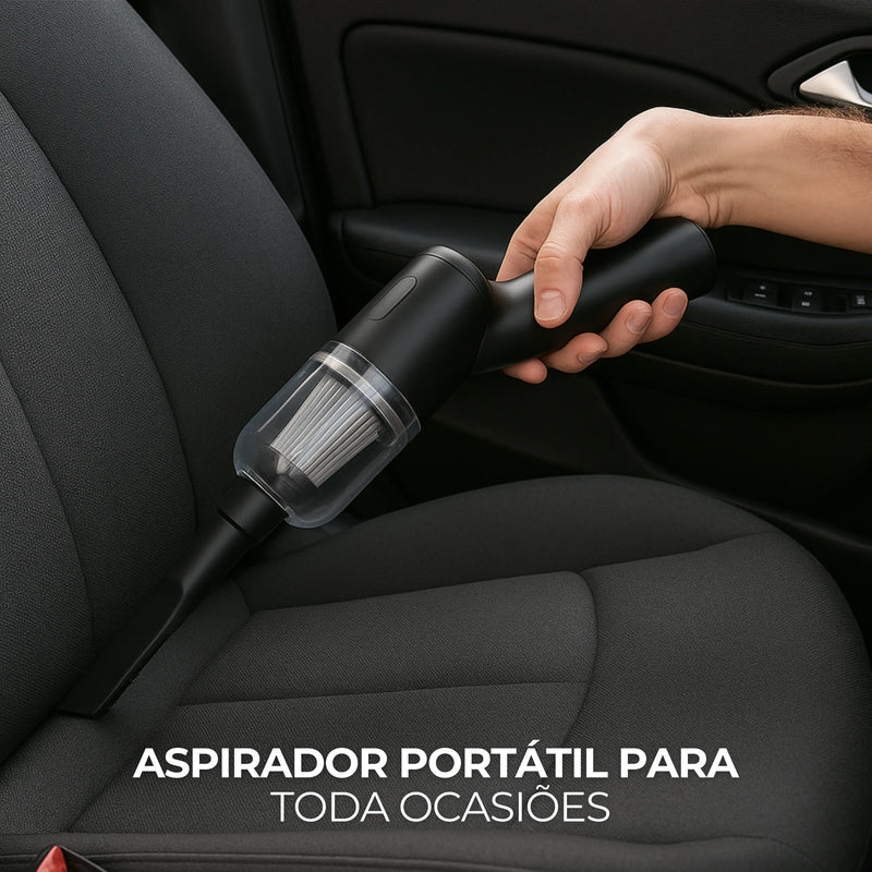 Mini Aspirador Portátil para Carro