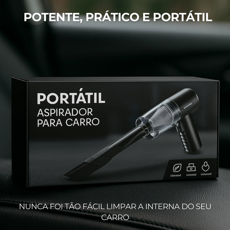 Mini Aspirador Portátil para Carro