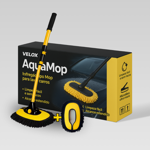 Aquamop - esfregão mop para carro